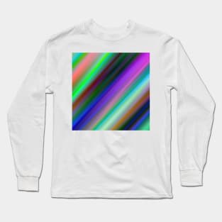 colorful abstract texture artwork background Long Sleeve T-Shirt